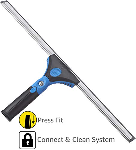 Unger 975510Unger Raclette pivotante professionnelle avec grip Bleu et noir 45,7 cm - Nail Gallerys