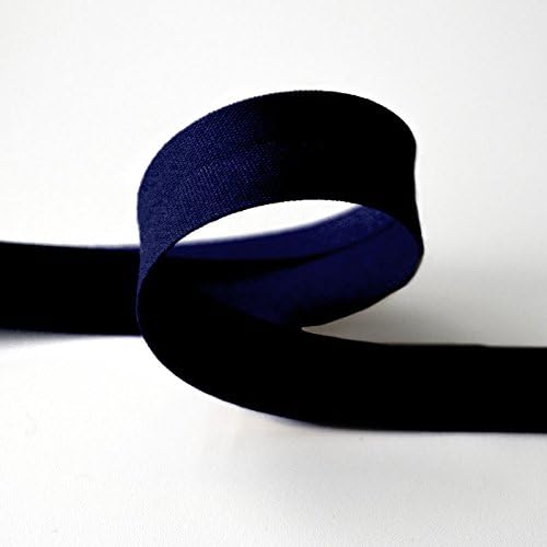 Fany Ruban biais Bleu marine 25 mètres - Nail Gallerys