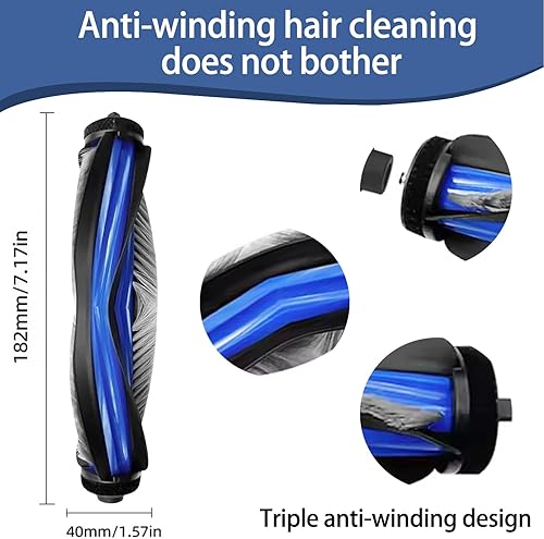 Kit d'accessoires de rechange compatibles avec Ecovacs Deebot X9 Pro Omni / X9 Pro Aspirateur Robot Pièces Pièces 24 pièces - Nail Gallerys