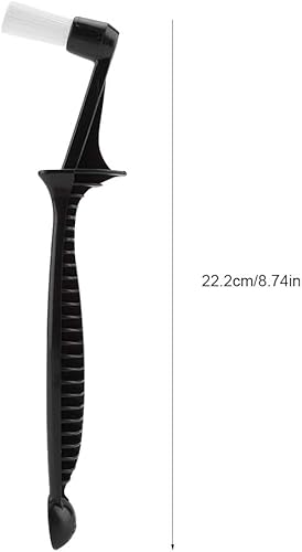 Pssopp Brosse de Nettoyage du café Outil de Nettoyage de la Tête de la Machine à café Filtre Cuillère Brosse Étiquette d'oreille pour Le Nettoyage du Bétail à Double Tête Produits de - Nail Gallerys