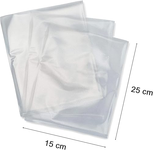 Exnima, Sacs Sous Vide, 50, 100, 200, 500 Or 1000Und 20X30Cm Sacs Sous Vide, Conservation Des Aliments, Sacs En Plastique PréDéCoupéS Pour Les Aliments, Sans Bpa, Accessoire Pour Machine D'Emballage. - Nail Gallerys