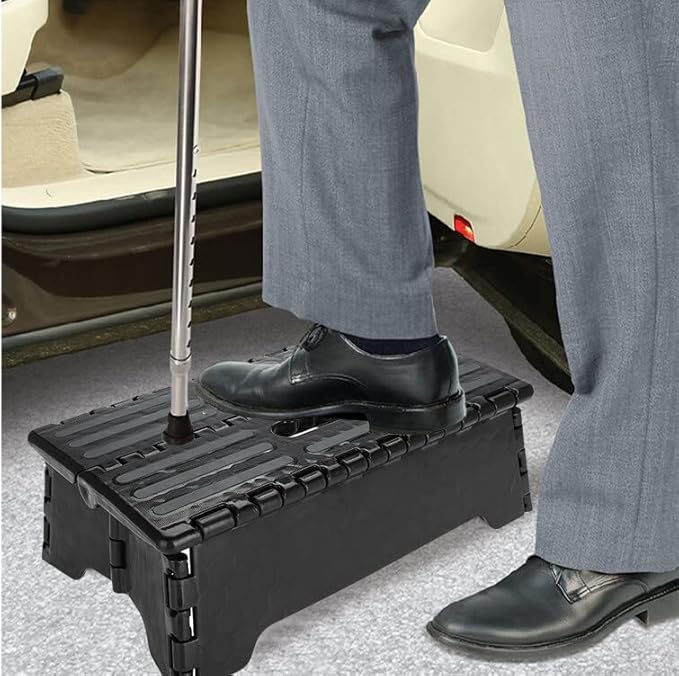 SANON Marche Pied Pliable, Marchepied Pliable Portable, Robuste Et Pliable Tabouret Pliant pour Adultes, Marchepied De Cuisine, Marchepied De Salle De Bain, Voyage - Nail Gallerys