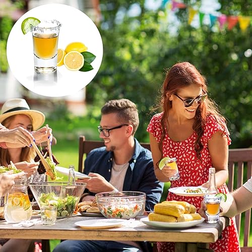 GOIEHIR Verres à Shot 30ml, Set De 12 Verres à Liqueur, pour Brandy, Whisky, Tequila, Gin, Vodka - Nail Gallerys