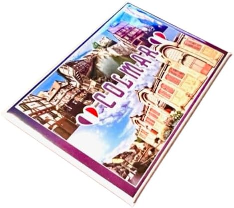 Colmar 22051 Aimant de réfrigérateur en Alsace Colmar, souvenir de Colmar, article cadeau Colmar, décoration Colmar, souvenir de voyage - Nail Gallerys