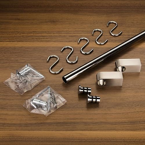 Ensemble de garde-corps de cuisine SO-TECH® finition inox 600 mm diamètre de tuyau 16 mm - Nail Gallerys