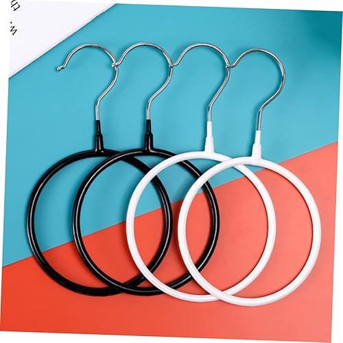 VOSAREA Lot de 4 Cintres Circulaires pour Cravates Foulards Rangements pour Placard - Nail Gallerys