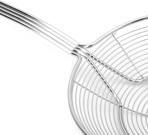 Zeiwohndc Écunière Solide Skinmmer Ladle Ustensiles en Acier Inoxydable en Acier Inoxydable - Nail Gallerys