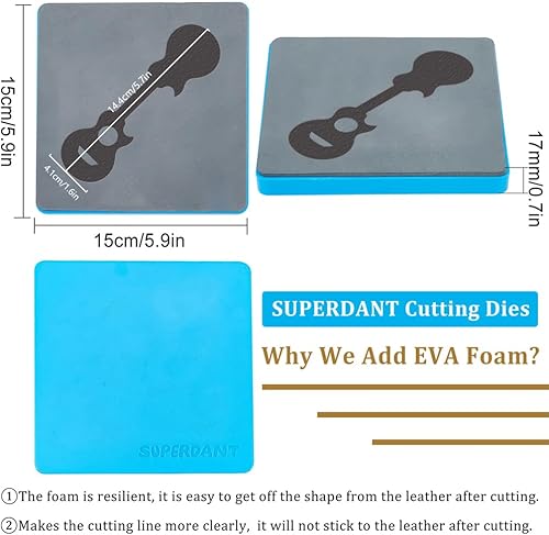 SUPERDANT Matrice de Decoupe en Bois pour Cuir Plumes Trois Plumes Boucles D'Oreilles Cuirs Matrices de Découpe Bricolage Artisanat Cuirs Outil de Poinçonnage - Nail Gallerys