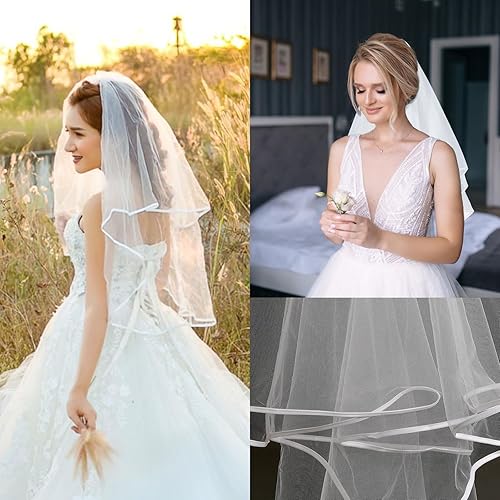 Tacobear EVJF Accessoire Bride to Be Voile Mariée Lunettes de Soleil Echarpe Future Mariée Cheveux Mariage Perles Couronne, Kit Enterrement Vie Jeune Fille Decoration Mariage Cadeaux Bride to Be - Nail Gallerys