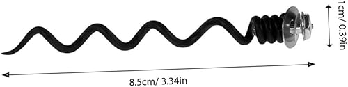 EXHUMKY 2 Pièces Tire-Bouchon Spirale Partie Ouvre-Vin Spirale Partie Métal Spirale Peu Pour Tire-Bouchon Ouvre-Vin Kit Métal - Nail Gallerys