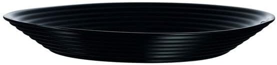 Luminarc Service de plats pour 6 personnes 18 pièces modèle Harena noir - Nail Gallerys