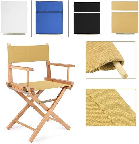 Drhomeam Lot de 2 housses de siège de chaise lavables en toile pour chaise d'artiste maquillage en plein air, camping, pêche (kaki) - Nail Gallerys