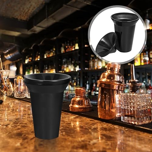 ABOOFAN Cracher Baril Crachoirs en Plastique Cuve à Boissons Tasse à Crachoir Seau Tonneau De Vin Froid Crachoir Rond De Dégustation De Vin Cruche à Broche Crachoir à Vin PP Cocktail Petit - Nail Gallerys