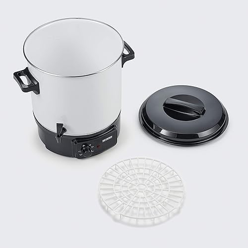 SEVERIN EA 3653 Distributeur de Conserves et Boissons Chaudes (1800 W, contenu: 29 litres ou 14 verres à rebord rond 1L (100) avec robinet) - Nail Gallerys