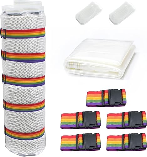 Sac sous vide pour matelas Queen/Full/Full XL pour le déménagement et le rangement, sac de compression sous vide pour matelas Queen et Full Size, sac de rangement robuste pour matelas, avec clip - Nail Gallerys