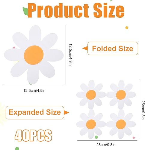 Lot de 40 serviettes en papier pour décoration de printemps, d'anniversaire, de baptême, fête d'été, décoration de fête, etc - Nail Gallerys