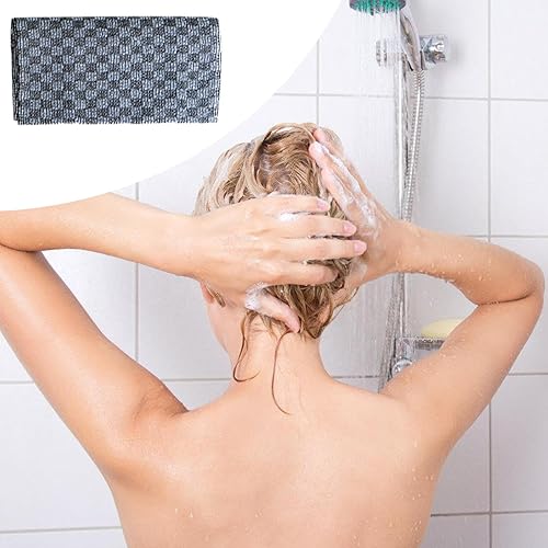 Lave-linge pour le dos, chiffons pour le corps - chiffons de bain extra longs | Lingettes de douche douces, serviette de bain facile à utiliser pour les femmes et les hommes - Nail Gallerys