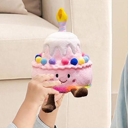 Ours en peluche chantant et dansant - Avec bougie lumineuse secouant la tête en chantant la chanson HAPPY BIRTHDAY Cadeaux d'anniversaire Jouet musical interactif Animal en peluche Décorations d'anniv - Nail Gallerys
