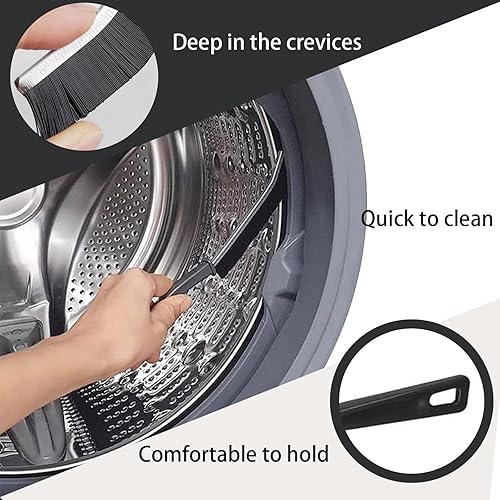 Brosse de Nettoyage des Crevasses,4 PCS Brosse de Nettoyage des Interstices des Espaces Outil de Nettoyage à Poils Durs pour Coins étroits de Maison Cuisine Salle de Bain Fenêtre Rainure - Nail Gallerys