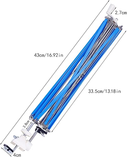 NDNCZDHC Fil métallique Swift, Parapluie Debout Fil Swift, Enrouleur Manuel pour Le Tricot de Crochet, Support à Main pour Les écheveaux - Nail Gallerys