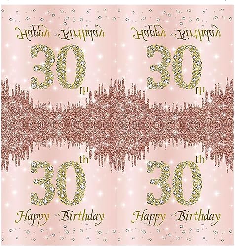 XYZOOR Lot de 50 serviettes en papier pour fille - Rose doré - Décoration de fête et de mariage - 33 x 33 cm (or rose 30) - Nail Gallerys
