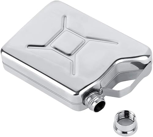 Bouteille D'alcool Portative De Liqueur De Whisky D'acier Inoxydable De 5oz Pour les Amateurs De Vin - Nail Gallerys