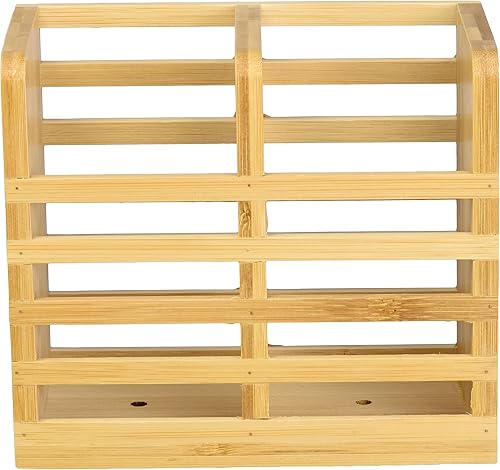 Ambiance Nature 507107 Porte Couvert Bambou 15 x 8 x 12,5 cm - Nail Gallerys