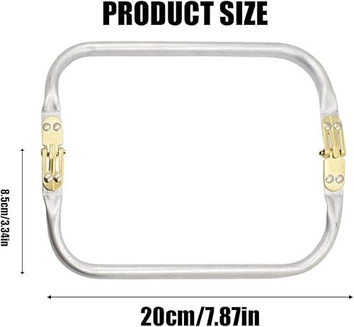 Cadre en Métal de Sac à Main Serrures Fermoir Baiser Poignées Porte Monnaie Cadre Métallique Portefeuille a Main pour la Fabrication de Sacs - Nail Gallerys