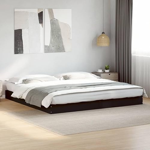 vidaXL Cadre de lit sans Matelas chêne Sonoma 90x190 cm - Nail Gallerys
