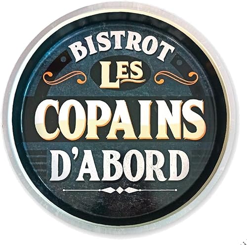 Plateau métallique BISTROT - Nail Gallerys