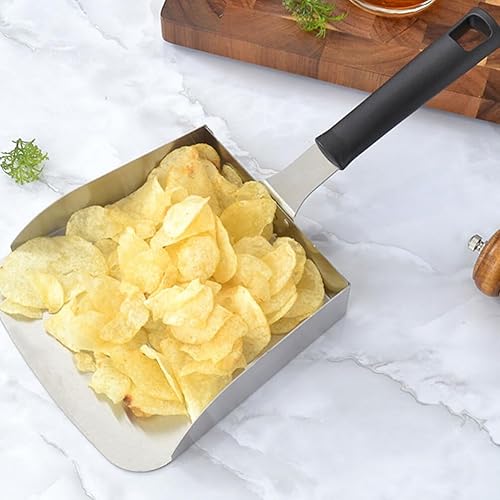 ABOOFAN Pelle À Nourriture Cuillère Plaque De Cuisson Pelle À Frites Pelle À Frites Pelle À Chips Smash Burger Grill Spatule Cuillère À Frire Cuillère À Glaçons Cuillère Utilitaire - Nail Gallerys