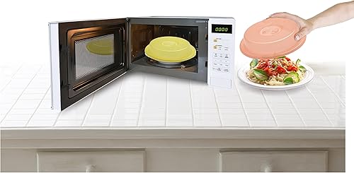 DEMOLLI Cloche Plat Couvercle Micro-Ondes, polystyrène, 26 cm - Nail Gallerys