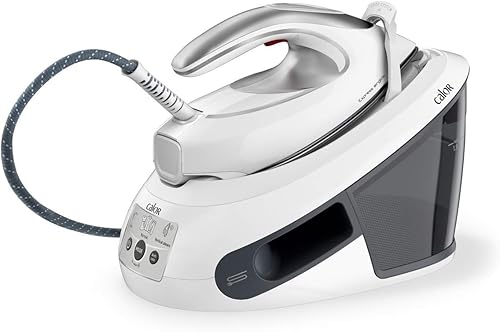 CALOR SV8021 - Centrale vapeur 120g/min - Fonction pressing 450g/min - Temps de chauffe 2mn - Réservoir 1,8L - Systeme anti-c… - Nail Gallerys