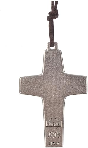 Holyart Croix Pape François 4x2,6 cm avec Corde - Nail Gallerys