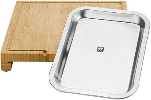 Zwilling - Planche à découper avec plateau 39 cm x 30 cm, Bambou - ZWILLING - Nail Gallerys