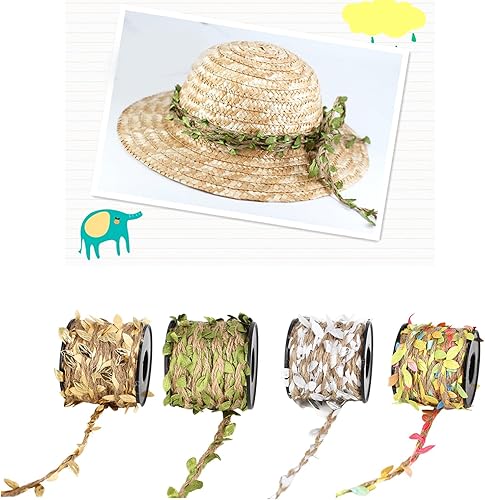 LfrXtra 32 8 Pieds Corche À Feuilles À Corde À Ficelle Naturelle 10m Feuilles À Corde pour Jardinage Fête Mariage Décoration À Maison - Nail Gallerys
