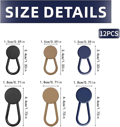 FDCGAS rallonge bouton pantalon - 12 pcs Extension du bouton pour pantalon, bouton Pants Extender, bouton étendu réglable pour pantalon, robe, chemises - Nail Gallerys