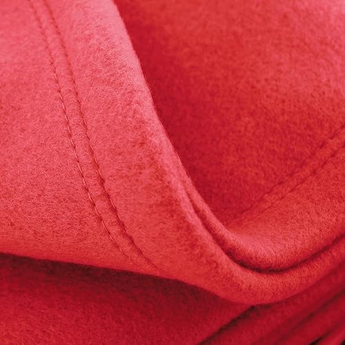 LNT France Couverture Polaire XXL pour Lit et Canapé, 240 x 260 cm, 100% Polyester traité Non-feu - Couverture Ultra Chaude, Ultra Douce (Miel) - Nail Gallerys