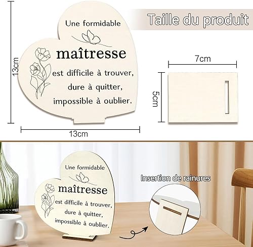 Cadeau Maitresse D'école Fin D'année,Cadeau Atsem Professeur,Idee Cadeau Maitresse,Merci Maitresse Cadeau,Cadeau Pour Maitresse,Cadeau Départ Retraite Maitresse,Cadeau Maitresse Noel - Nail Gallerys