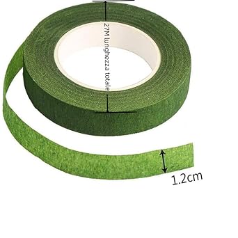 Lot de 3 rouleaux ruban pour fleuristes papier crêpe envelopper fleurs compositions florales (blanc) - Nail Gallerys