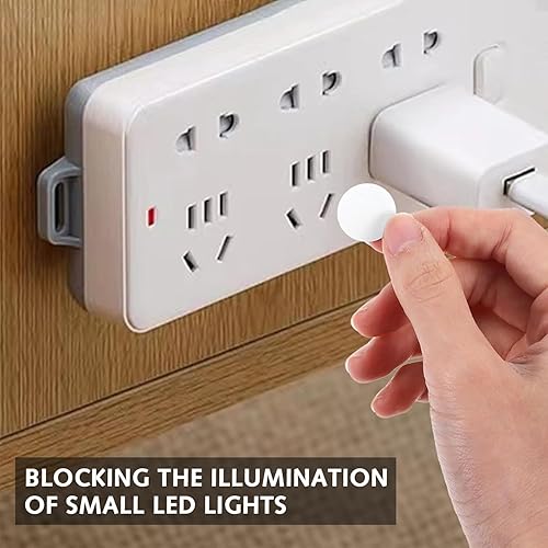 Lot de 2 feuilles d'autocollants de blocage de la lumière - Pour LED électronique - Variation de lumière - Noir et blanc - Nail Gallerys