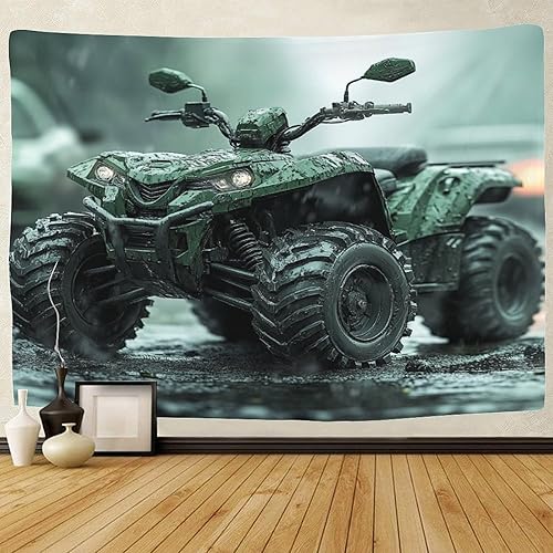 kaiyun Moto Tapisserie Murale Moto course Tapisseries Tentures Murales Pour Salon Tapisseries Tenture Murale Décorative Pour Chambre 150cmx200cm - Nail Gallerys