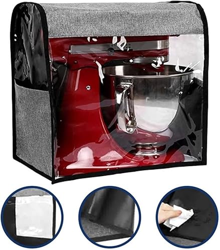 Housse anti-poussière élégante en tissu Oxford pour batteur Kitchenaid pour garder votre mixeur propre - Nail Gallerys
