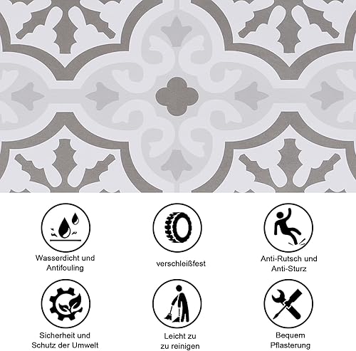 Lot de 14 autocollants d'escalier - 18 x 100 cm - Pour marches d'escalier, bricolage, carrelage - Décoration de maison pour marches d'escalier, cuisine, salle de bain (001) - Nail Gallerys