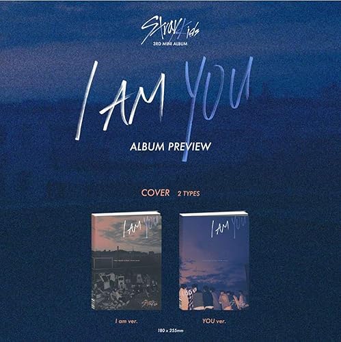 STRAY KIDS I Am You (I Am Version) The Third Mini Album CD + Livre photo + 3 cartes photo QR + (4 cartes photos supplémentaires + 1 carte photo double face) - Nail Gallerys