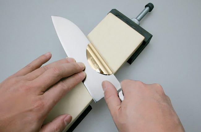 Set Guide d'Affûtage Suehiro pour Pierre à Aiguiser Effaceur d'Oxydation – Fabriqué au Japon - Nail Gallerys