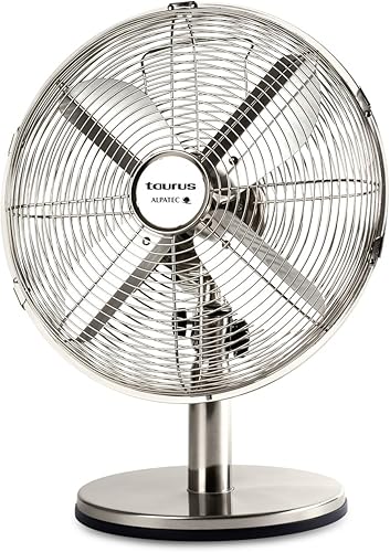 Taurus Ponent 16 Wall - Ventilateur mural 40W, position murale, interrupteur à tirette, 3 vitesses, oscillant, silencieux - Nail Gallerys