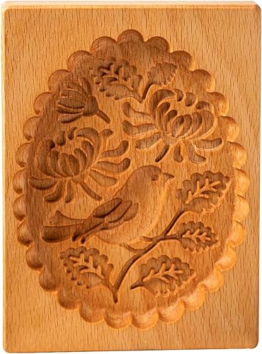 windyday Moules À Biscuits Motif Fleur Moule À Pâtisserie en Bois Moule A Makrout Moule À Biscuits De Cuisson en Bois Sûr Moule À Gâteaux De Lune en Pain D'épice Bricolage - Nail Gallerys