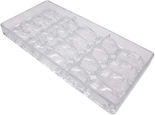 Moules à chocolat, moule à chocolat en polycarbonate transparent, moule rigide en polycarbonate rigide, moule à bonbons faits à la main, moule à bonbons pour mariage, anniversaire (A) - Nail Gallerys