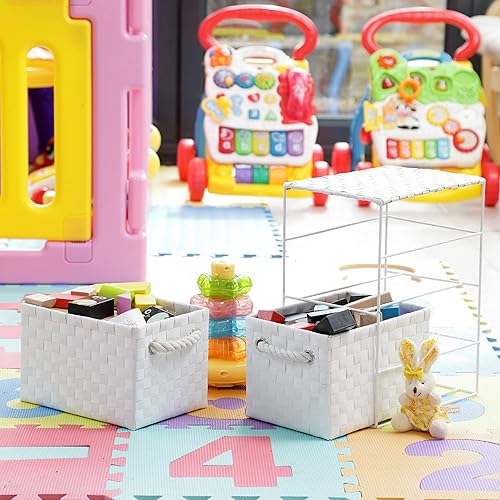 ARPAN Meuble de Rangement 2 tiroirs Blanc Idéal pour la Maison/Le Bureau/la Chambre à Coucher, Meuble 18 x 25 x 33 cm - Nail Gallerys